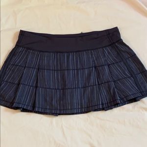 Lululemon Pace Rival Skirt/Skort in multi-blue